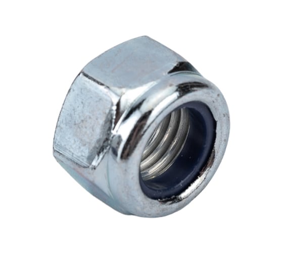 Гайка КРЕП-КОМП с контрящим кольцом DIN985 м16 50шт гс16ф