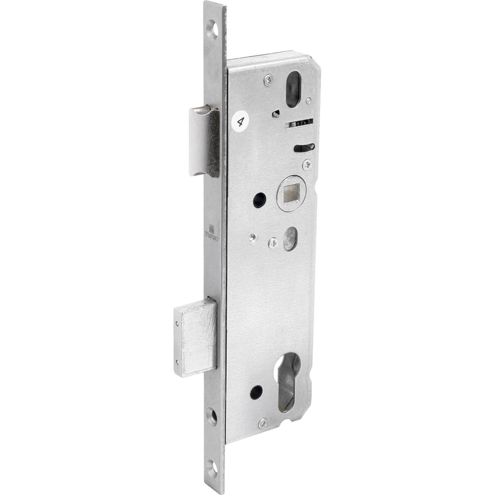 Замок врезной БУЛАТ ЗВ 4-1.40.92.16.08 б/ручки, нерж. сталь, 40 мм с/о ...