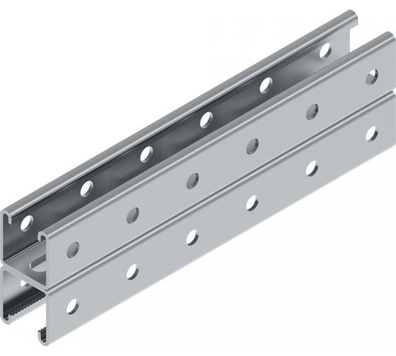 Профиль STRUT Промрукав двойной ПСД-41x41x800 (2,5мм) 1шт. PR08.22706 1