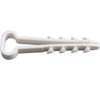 Дюбель-хомут для крепления прямоугольного кабеля Доброга 12x6, 100 шт ТД-00014989