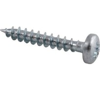 Шуруп Доброга универсальный, полукруглый, 3,5x30 белый цинк 1000 шт. ЦБ-00033683