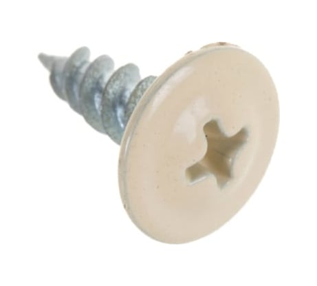 Саморез с пресс-шайбой Доброга 4,2x19 цинк 1000 шт. RAL1015 Светлая слоновая кость ТД-00016606