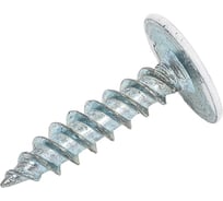 Саморез с пресс-шайбой Доброга 4,2x19 цинк 1000 шт. RAL9003 Белый ТД-00015471