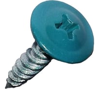 Саморез с пресс-шайбой Доброга 4,2x16 цинк 1000 шт. RAL5021 Морская волна ТД-00013724