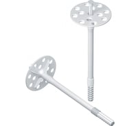 Дюбель для крепления теплоизоляции Крепстандарт 10х160 с пласт.гвоздем 50шт пакет к2008