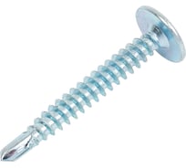 Саморез с пресс-шайбой Доброга 4,2x32 цинк, сверло, 500 шт. ЦБ-00030644