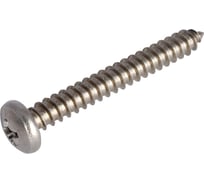 Саморез Доброга полукруглая головка, нержавеющая, 4.8x50 DIN 7981 А2 200 шт. ЦБ-00031623