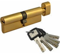 Цилиндровый механизм НОРА-М ЛПУВ-90 45-45 латунь Х 6628