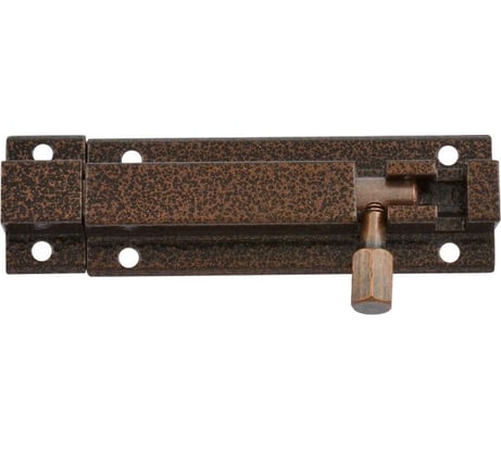 Шпингалет НОРА-М старая медь 501-80 11274