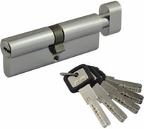 Цилиндровый механизм НОРА-М ЛПУВ.УК-90 45-45 хром Х 14873