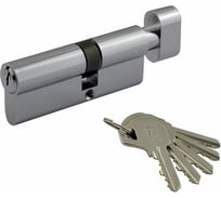 Цилиндровый механизм НОРА-МЛУВ-80 45-35в хром Х 12682