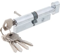 Цилиндровый механизм НОРА-М ЛУВ-90 45-45 хром Х 6658