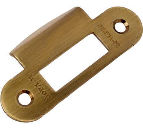 Ответная планка НОРА-М 504.18 ст.медь 80мм с заходом 8575