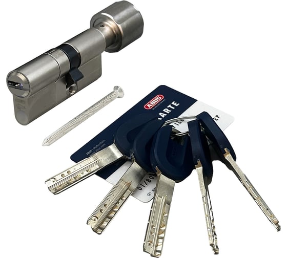 Механизм цилиндровый ABUS BRAVUS 3500 MAGNET 105(30x75В), ключ/вертушка, MX PROCAP PRO NI (5 key) 11003518