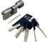 Механизм цилиндровый ABUS BRAVUS 3500 MAGNET 110(55x55В), ключ/вертушка, MX PROCAP PRO NI (5 key) 11003533 1