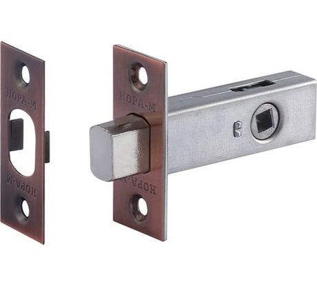 Дверная задвижка НОРА-М З-45 З-45 медь 4024