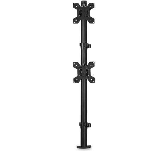 Кронштейн для мониторов ЖК BURO M063 черный, 17"-27" макс. 8 кг, крепление к столешнице, поворот и наклон 1174942 1