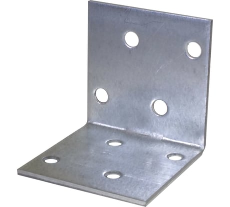 Крепежный угол КрепСтройГрупп равносторонний KUR-40Х40х40х2 мм 145617