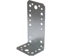 Крепежный угол КрепСтройГрупп асимметричный KUAS-130х50х65х2 мм 145659