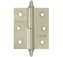 Петля НОРА-М 610-3" CР хром.покр. левая 2,5 мм №2 10611