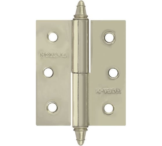 Петля НОРА-М 610-3" CР хром.покр. левая 2,5 мм №2 10611 1