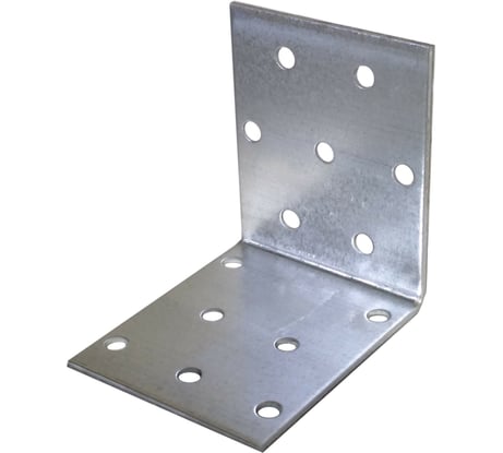Крепежный угол КрепСтройГрупп равносторонний KUR-50х60х60х2 мм 145623