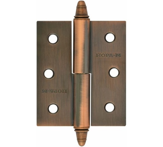 Петля НОРА-М 610-3" AC мед.покр. правая 2,5 мм №2 11629