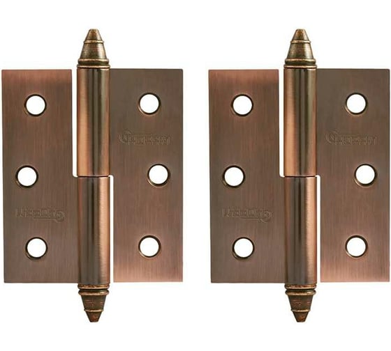 Петля НОРА-М 610-3" AC мед.покр. правая 2,5 мм №2 11629