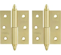 Петля НОРА-М 610-3" SВ мат.латун.покр. правая 2,5 мм №2 12145
