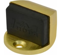 Дверной ограничитель НОРА-М 107 матовое золото 7260