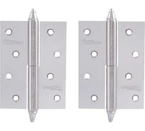 Петля НОРА-М 610-4" мат.хром.покр. левая 2,5 мм №2 11624
