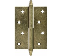 Петля НОРА-М 610-4" застар.бронза левая 100x75x2.5 5468