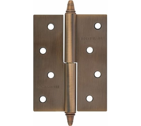 Петля НОРА-М 610-4" AC мед.покр. правая 2,5 мм №2 10564