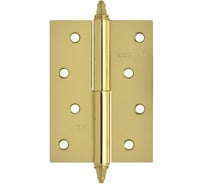 Петля НОРА-М 610-4" PB латун.покр. правая 2,5 мм №2 10568