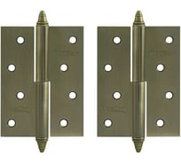 Петля НОРА-М 610-4" AВ брон.покр. правая 2,5 мм №2 10607