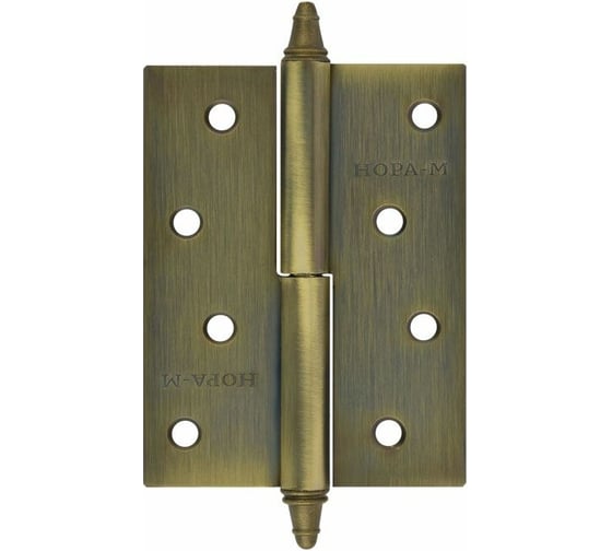 Петля НОРА-М 610-4" мат.брон.покр. правая 2,5 мм 14446