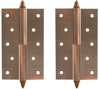 Петля НОРА-М 610-5" AC мед.покр. левая 2,5 мм №2 10615