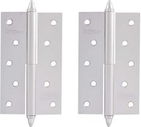 Петля НОРА-М 610-5" мат.хром.покр. левая 2,5 мм №2 12111