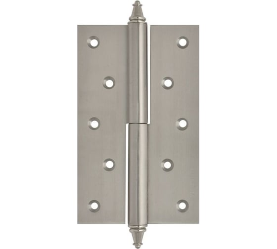 Петля НОРА-М 610-5" мат.хром.покр. левая 2,5 мм №2 12111