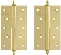 Петля НОРА-М 610-5" PB латун.покр. левая 2,5 мм №2 10619