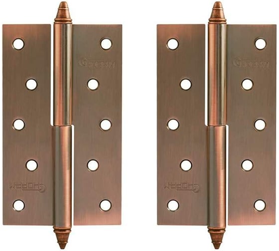 Петля НОРА-М 610-5" AC мед.покр. правая 2,5 мм №2 10616 1