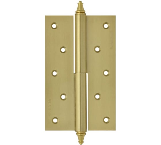 Петля НОРА-М 610-5" SВ мат.латун.покр. правая 2,5 мм №2 10622