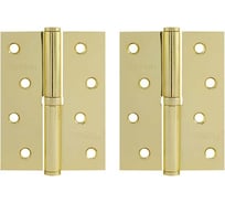 Петля НОРА-М 750-4" латун.покр. левая 2,5 мм №2 10587