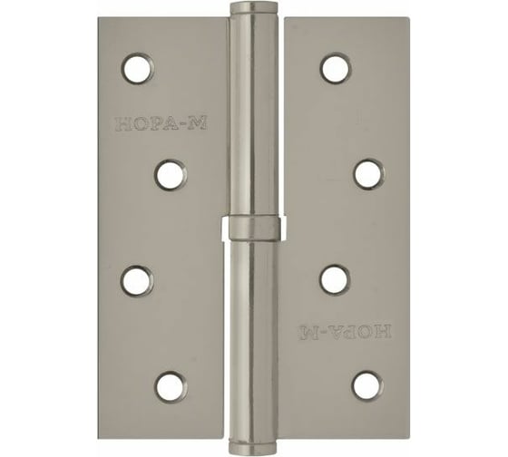 Петля НОРА-М 750-4" мат.хром.покр. левая 2,5 мм №2 11632
