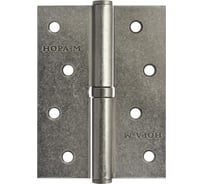 Петля НОРА-М 750-4" застар.серебро левая 2,5 мм 12945