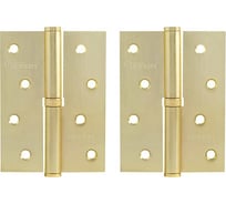 Петля НОРА-М 750-4" мат.латун.покр. левая 2,5 мм №2 10588