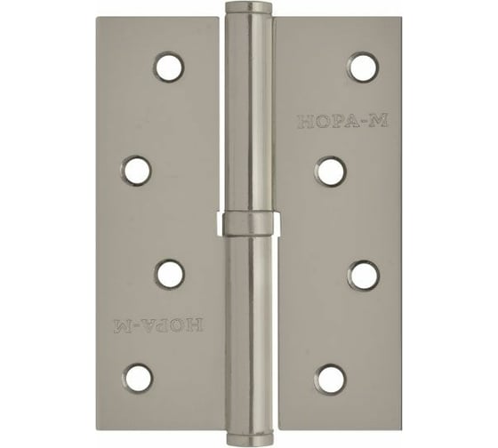 Петля НОРА-М 750-4" мат.хром.покр. правая 2,5 мм №2 11633