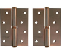 Петля НОРА-М 750-4" медн.покр. правая 2,5 мм №2 10591