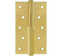 Петля НОРА-М 750-5" латун.покр. левая 2,5 мм №2 10595
