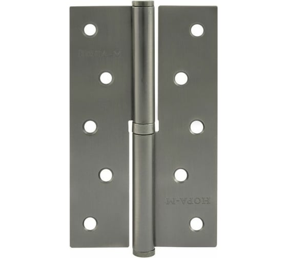 Петля НОРА-М 750-5" графит левая 2,5 мм №2 16382